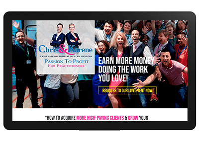 Get More Money Now Landing Page