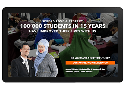 Murshidah Said Landing Page