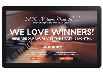 Marieta Del Mar Landing Page