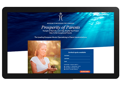 Eric & Sonja Graf Meditation Landing Page