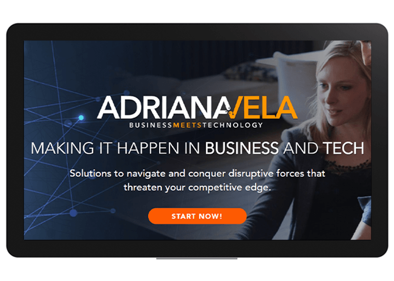 Adriana Vela Website