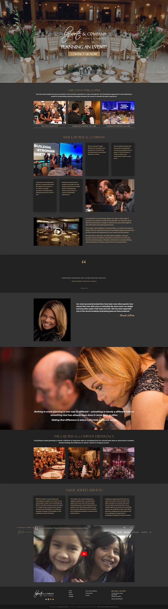 Benell Laporte - Homepage